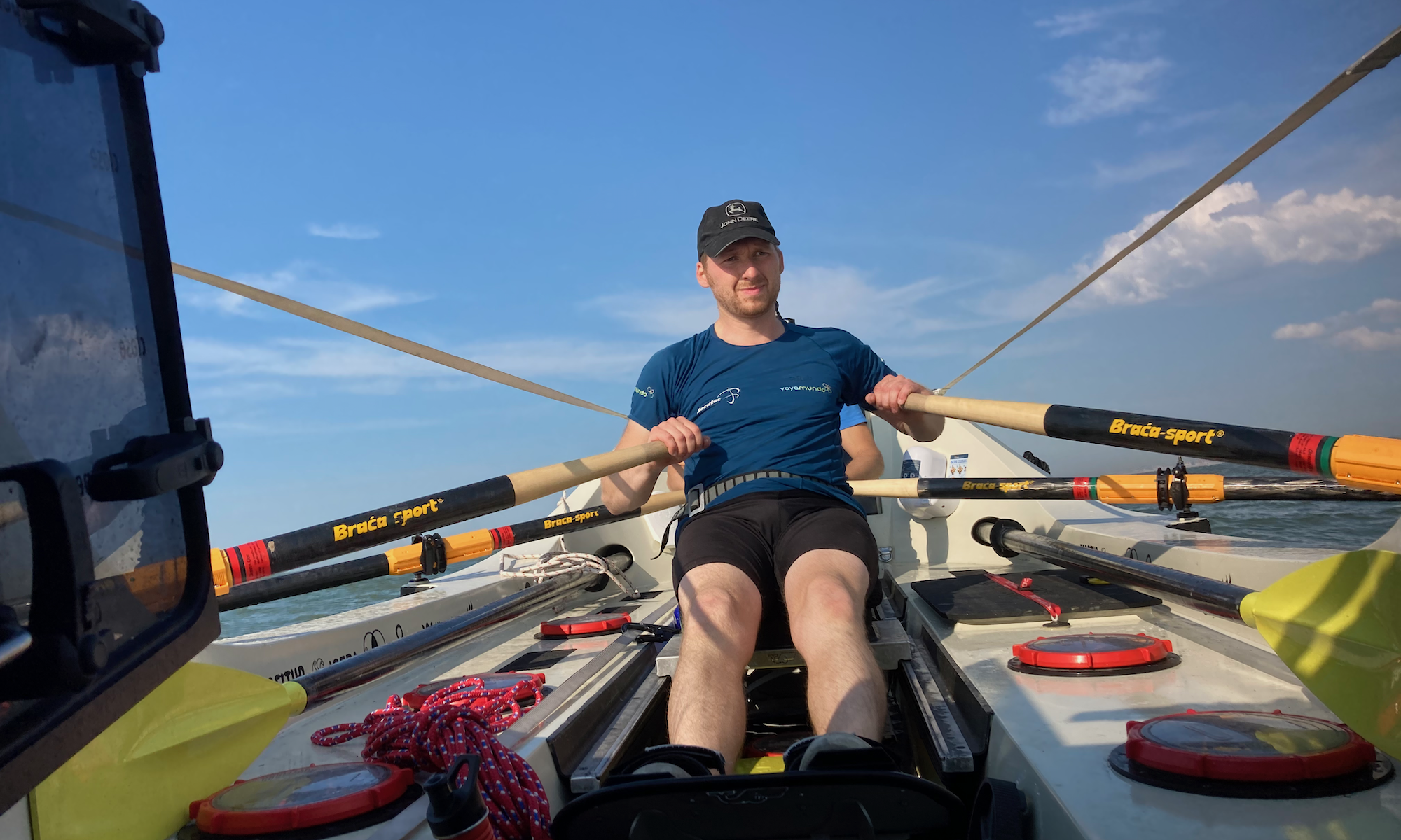 C-row ocean rowing in the Algarve Portugal