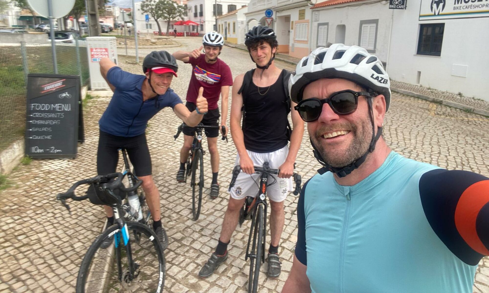 C-row rowtripping and cycling in the Algarve Portugal