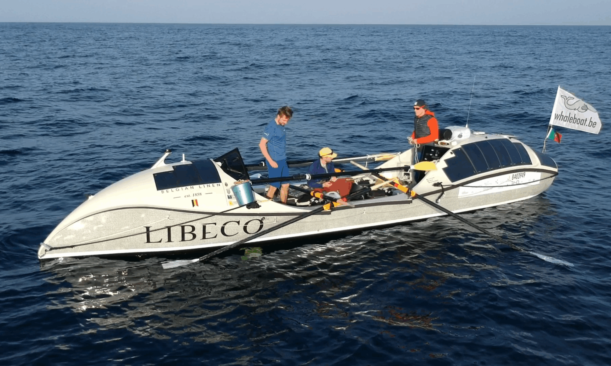 C-row ocean rowing in the Algarve Portugal